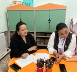 Балалармен әңгіме өткізілді - диагностика / Была проведена с детьми беседа - диагностика